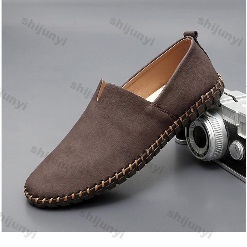 Men'S Shoes Hey Dude - Erkekler Hafif Deri Ayakkabı İlkbahar Sonbahar