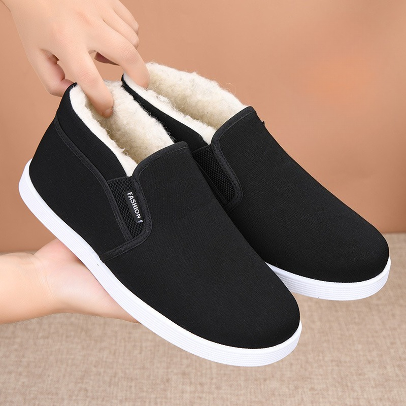 Men'S Shoes Hoka Sale - Erkekler için Kışlık Peluş Astarlı Pamuklu