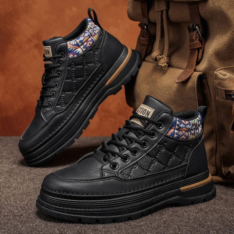 Men'S Shoes With Height Increase - 2026 Erkek Botları, Yüksek Tabanlı, Sonbahar