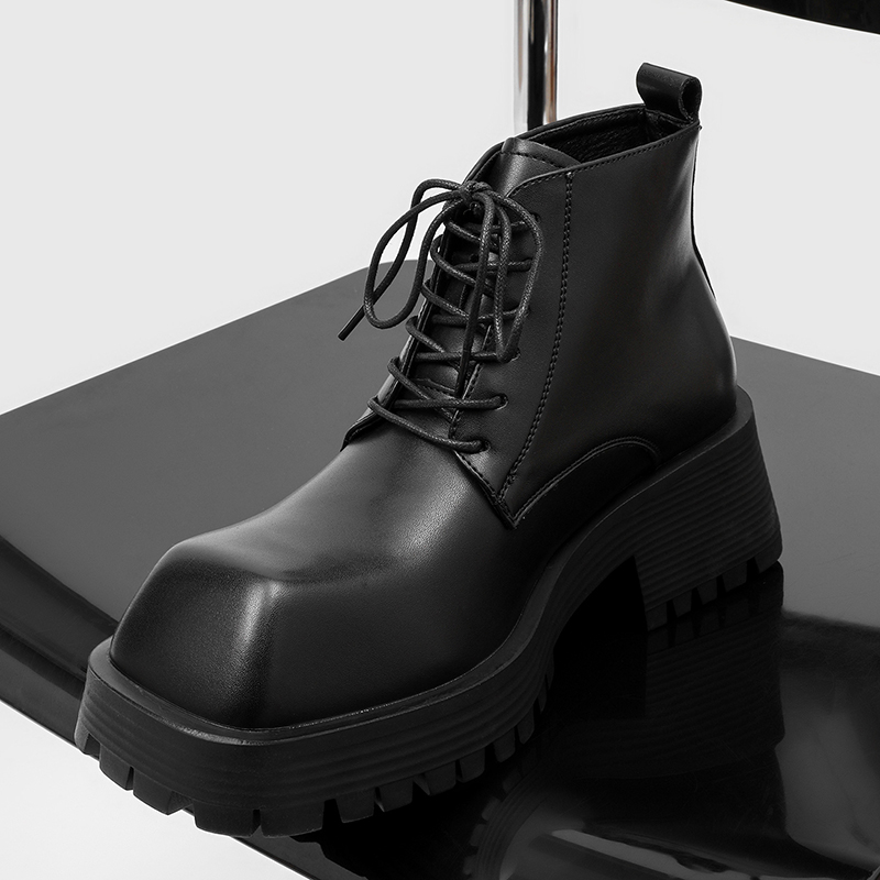 Siyah Boy Uzatan Erkek Büyük B - Men'S Shoes With Height Increase incelemesi ve fiyatı