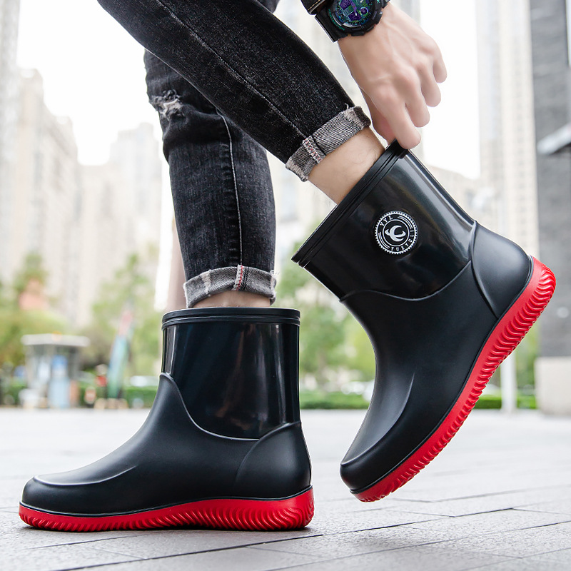 Erkek Orta Buzağı Yağmur Botla - Men'S Shoes Water Resistant incelemesi ve fiyatı