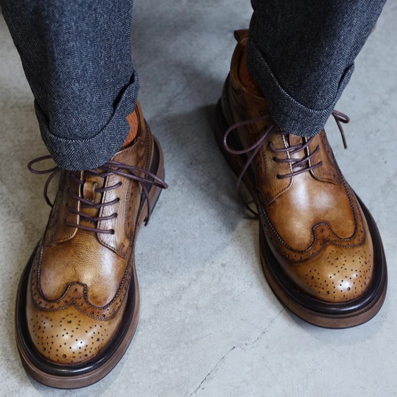 İngiliz Brogue Oyma Yüksek Top - Men'S Shoes Hey Dude incelemesi ve fiyatı
