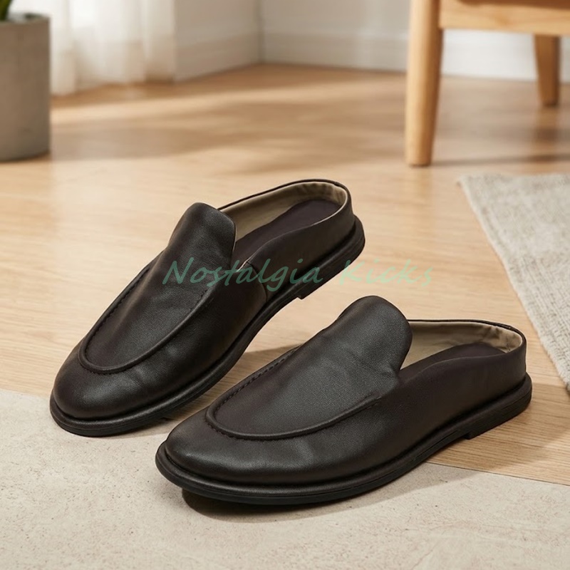 Erkek Deri Terlikler, Arkası A - Men'S Shoes Smart incelemesi ve fiyatı