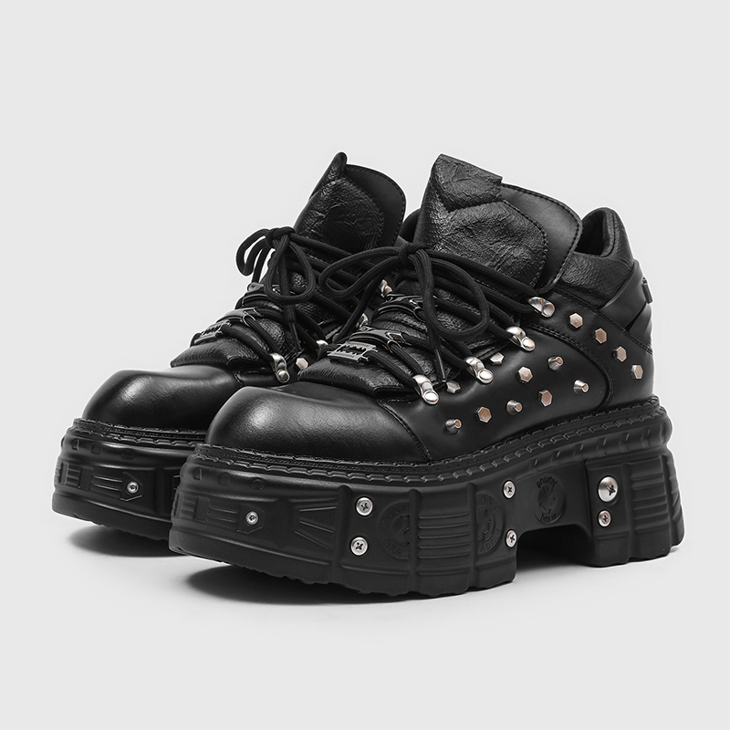 Yeni Gotik Punk erkek Platform - Men'S Shoes With Height Increase incelemesi ve fiyatı