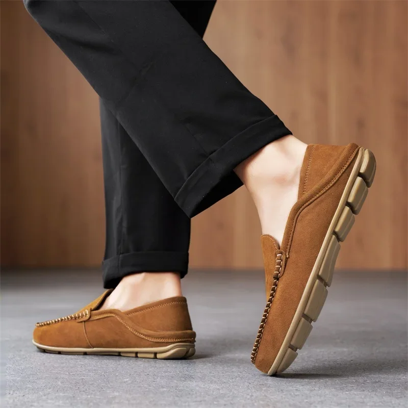 Moda Süet Deri Erkek Loafer Ay - Men'S Shoes Hey Dude incelemesi ve fiyatı