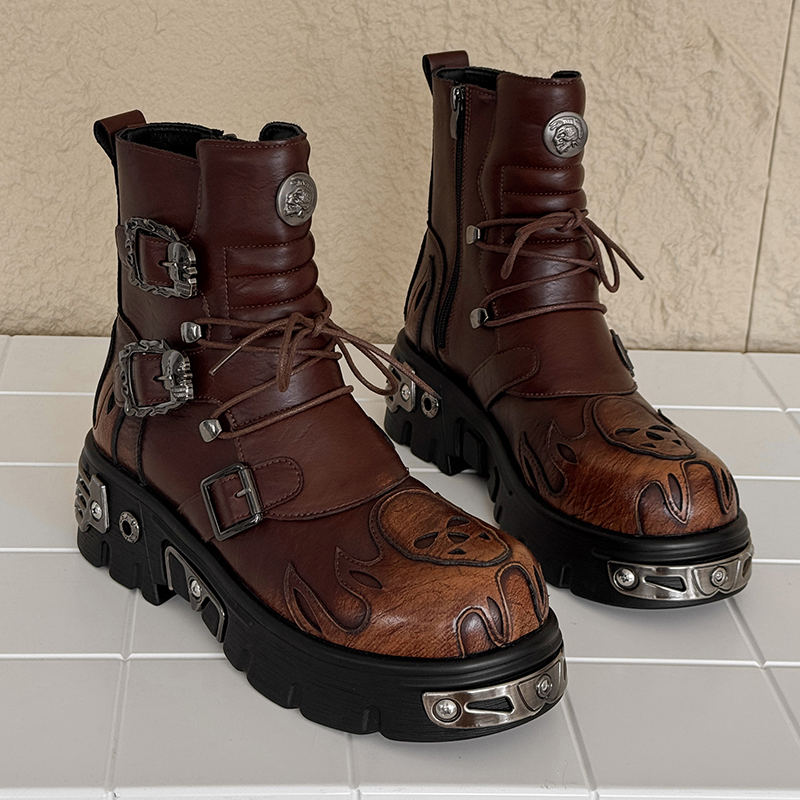 Erkekler İçin Boy Uzatıcı Punk - Men'S Shoes With Height Increase incelemesi ve fiyatı